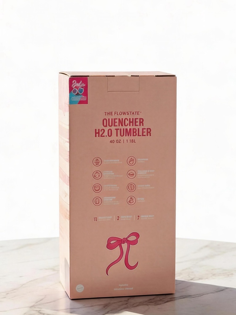 Stanley x Barbie 40.Oz Peachy ‘N Cream Design Tumbler - Picture 3 of 8